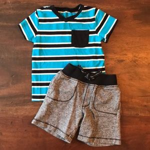 12Mo. Tee & Short Outfit